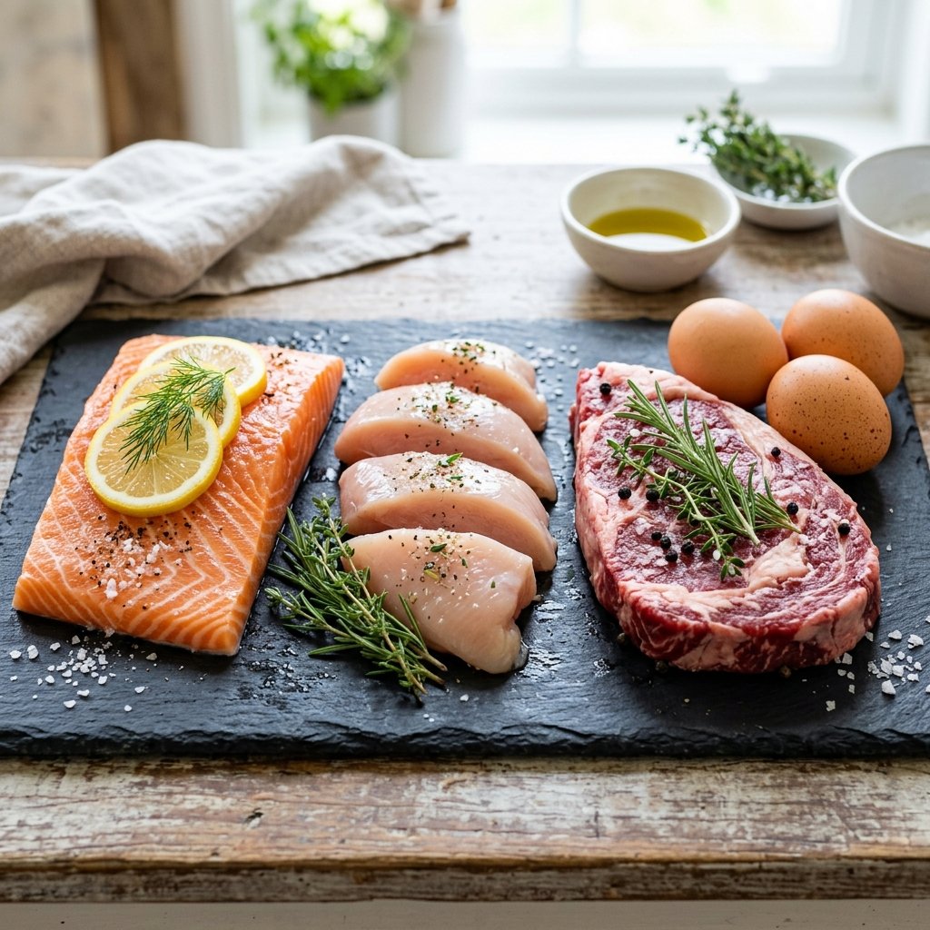 Fresh Fish, Meat & Eggs